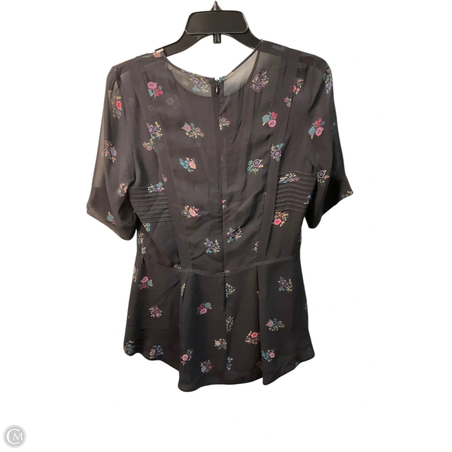 Top Short Sleeve By Veronica Beard In Black, Size: S