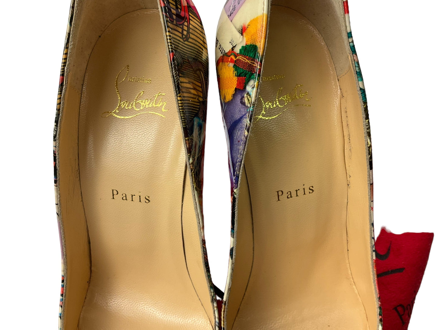 Multi-colored Sandals Luxury Designer Christian Louboutin, Size 9