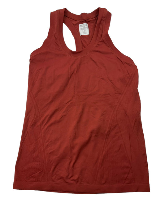 Rust Athletic Tank Top Athleta, Size S