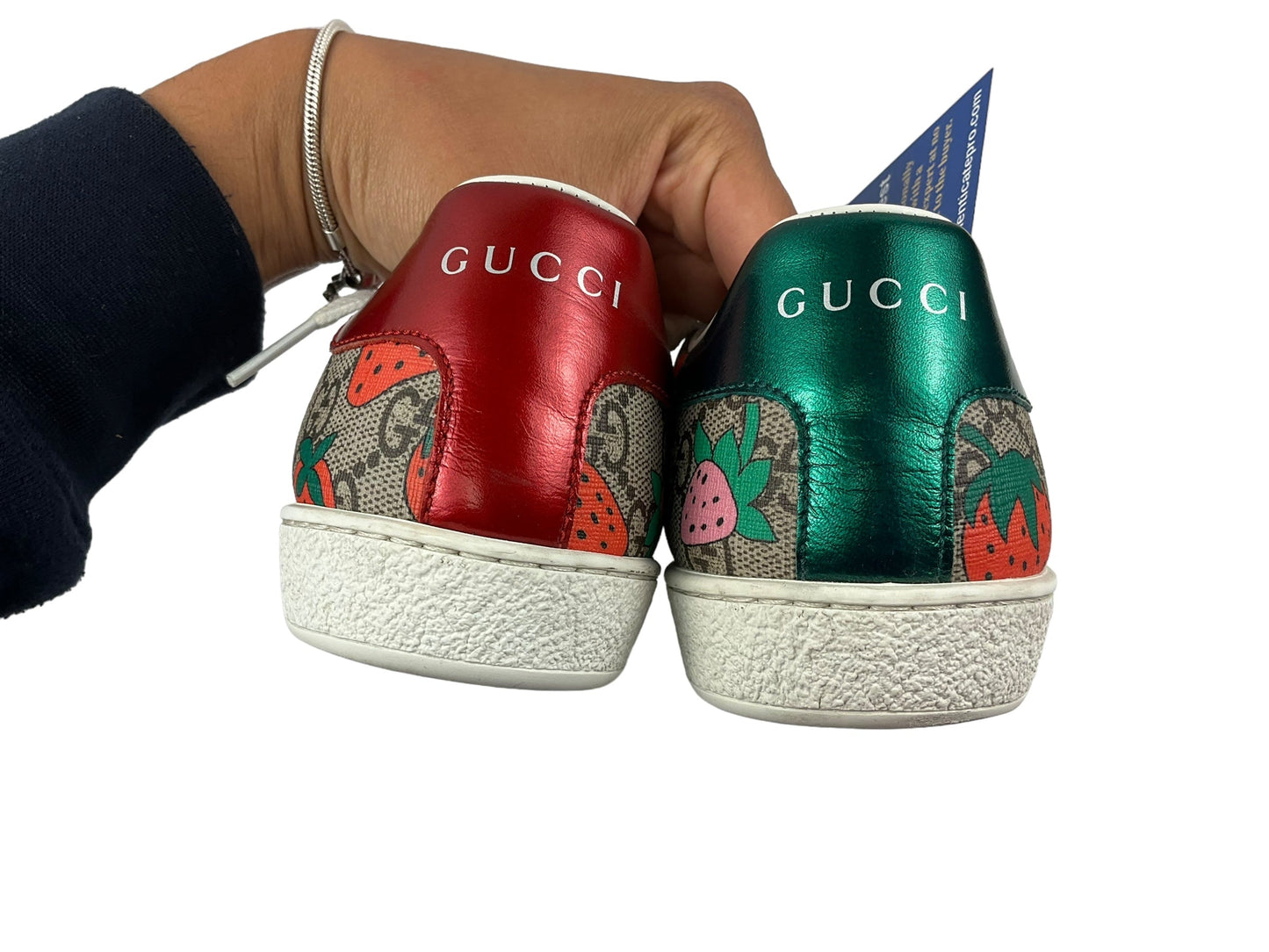 Multi-colored Shoes Luxury Designer Gucci, Size 7