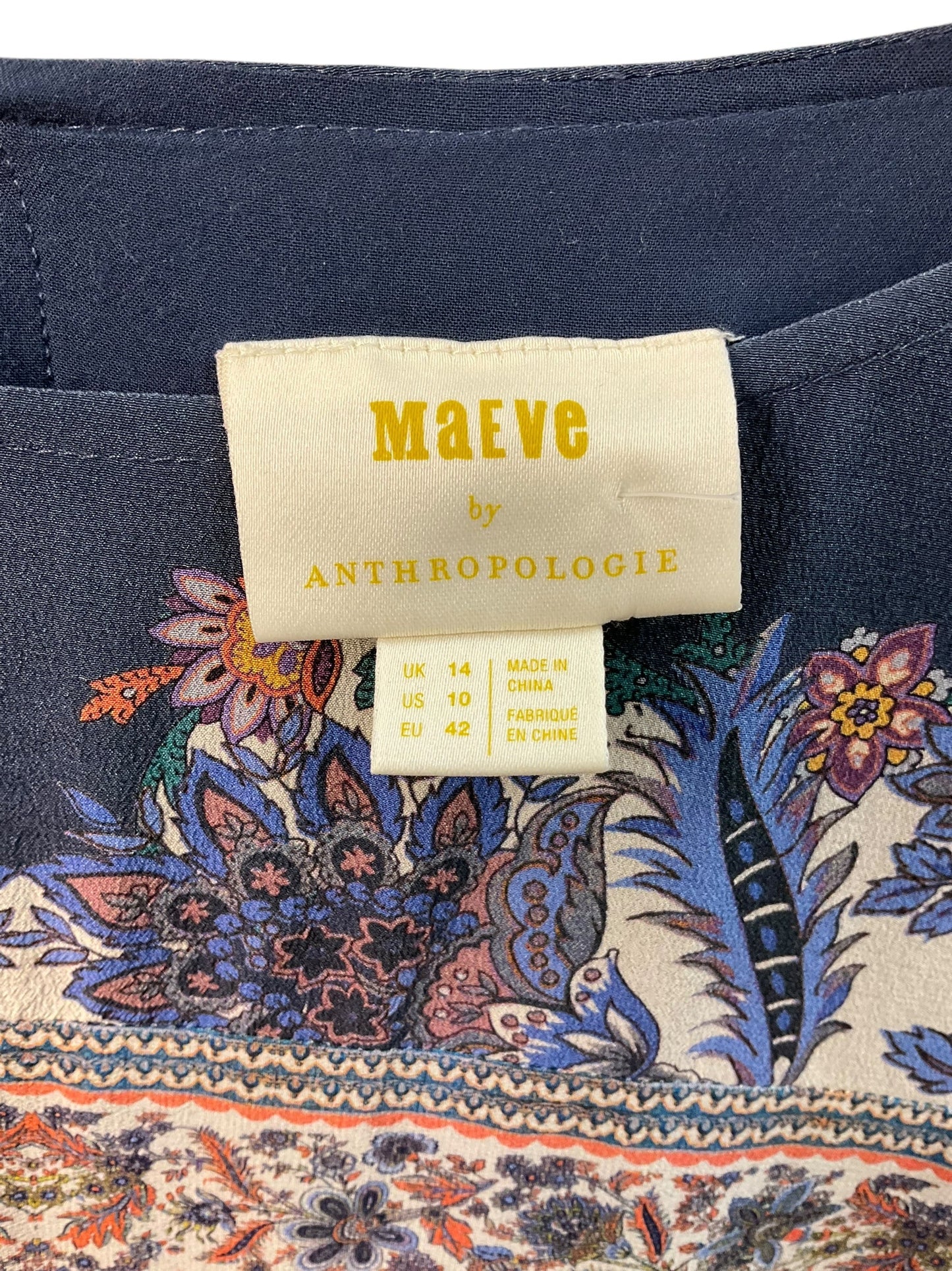 Dress Casual Short By Maeve In Multi-colored, Size: M