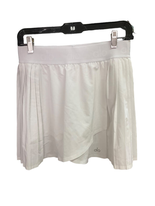 Athletic Skirt Skort By Alo In White, Size: 4