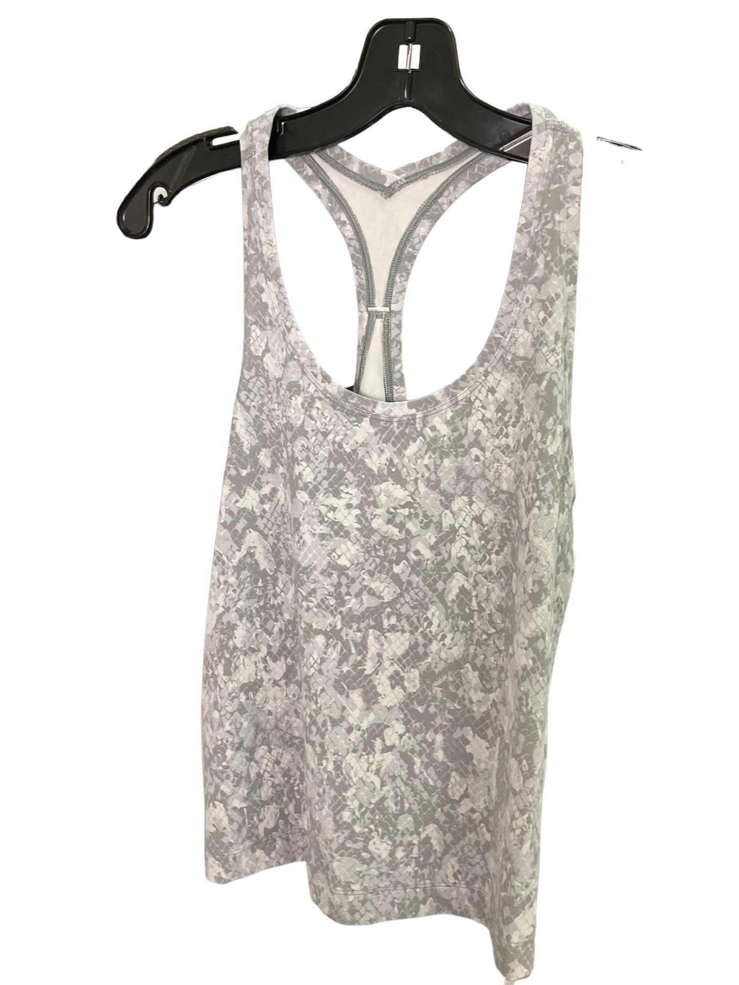 Athletic Tank Top By Lululemon In Grey, Size: S