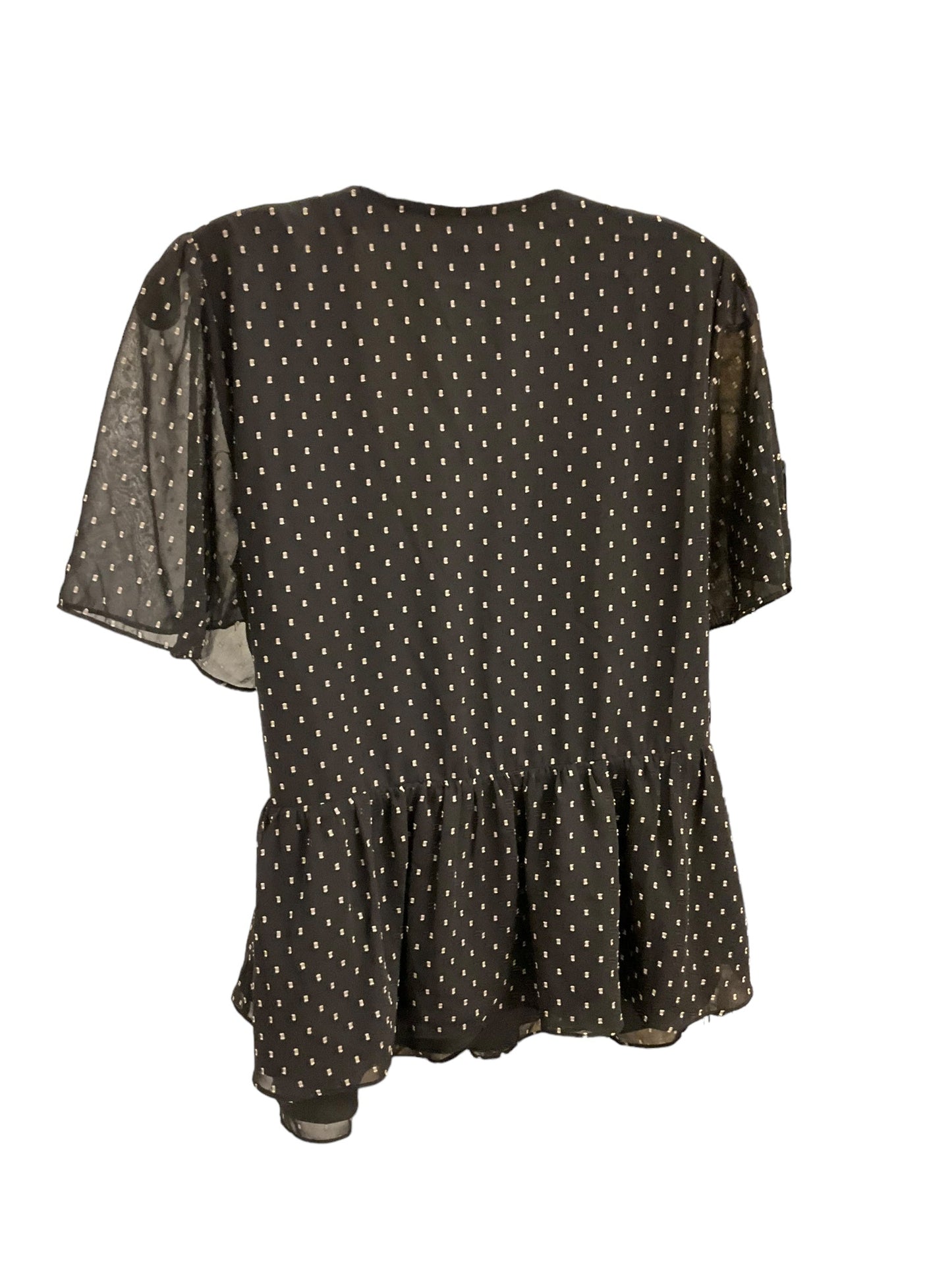 Top Short Sleeve By Madewell In Black, Size: M