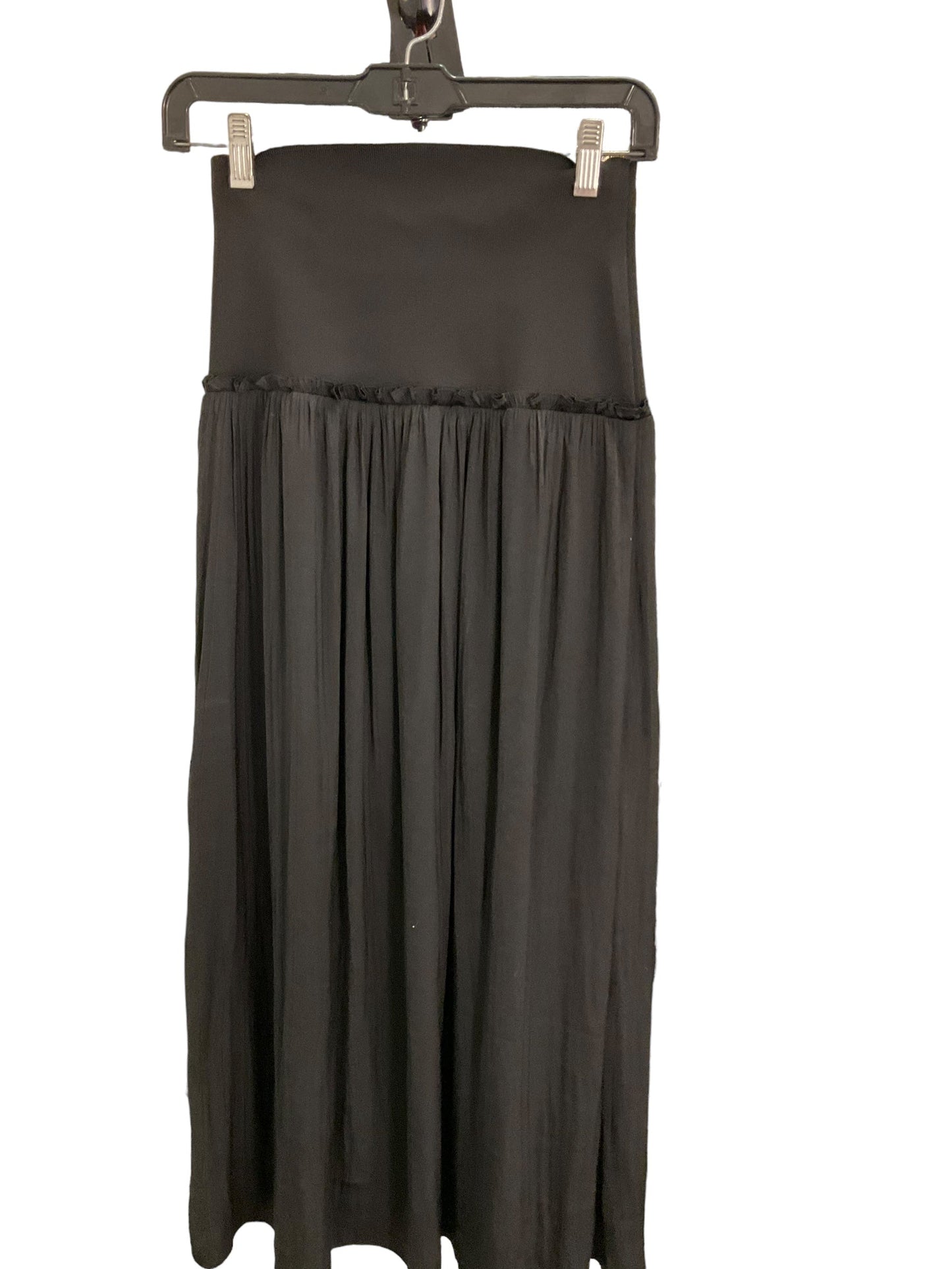 Skirt Maxi By Anthropologie In Black, Size: 2