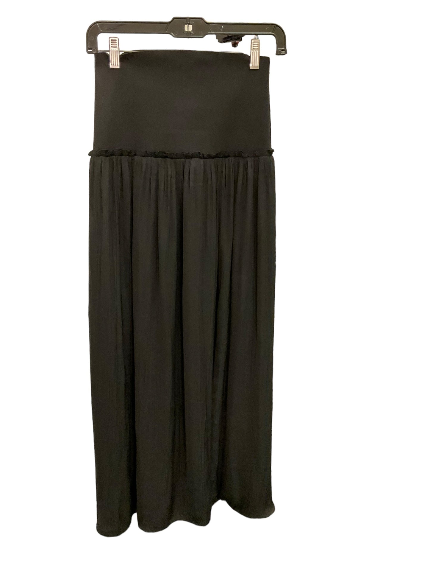 Skirt Maxi By Anthropologie In Black, Size: 2