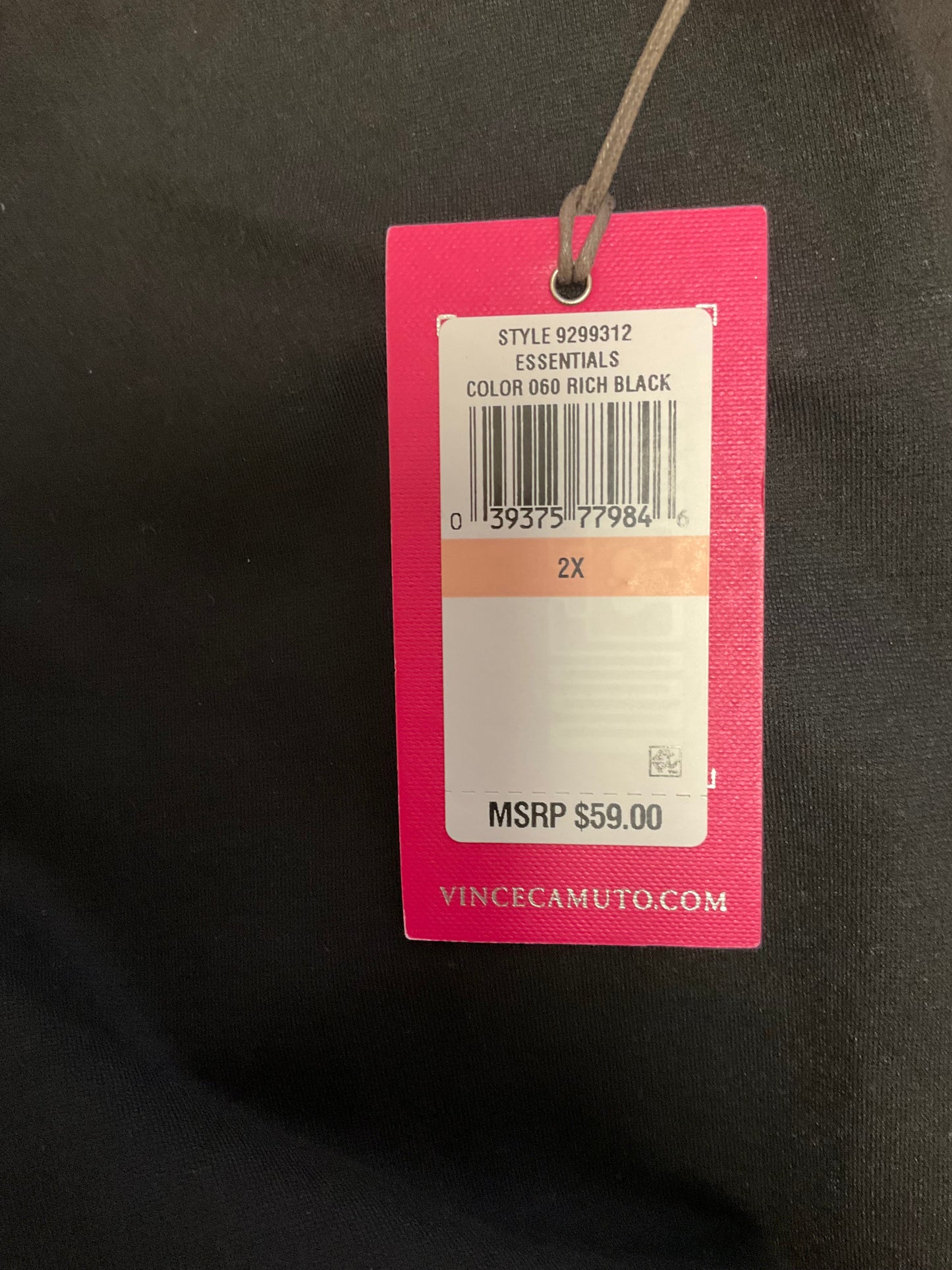 Leggings By Vince Camuto In Black, Size: 2x