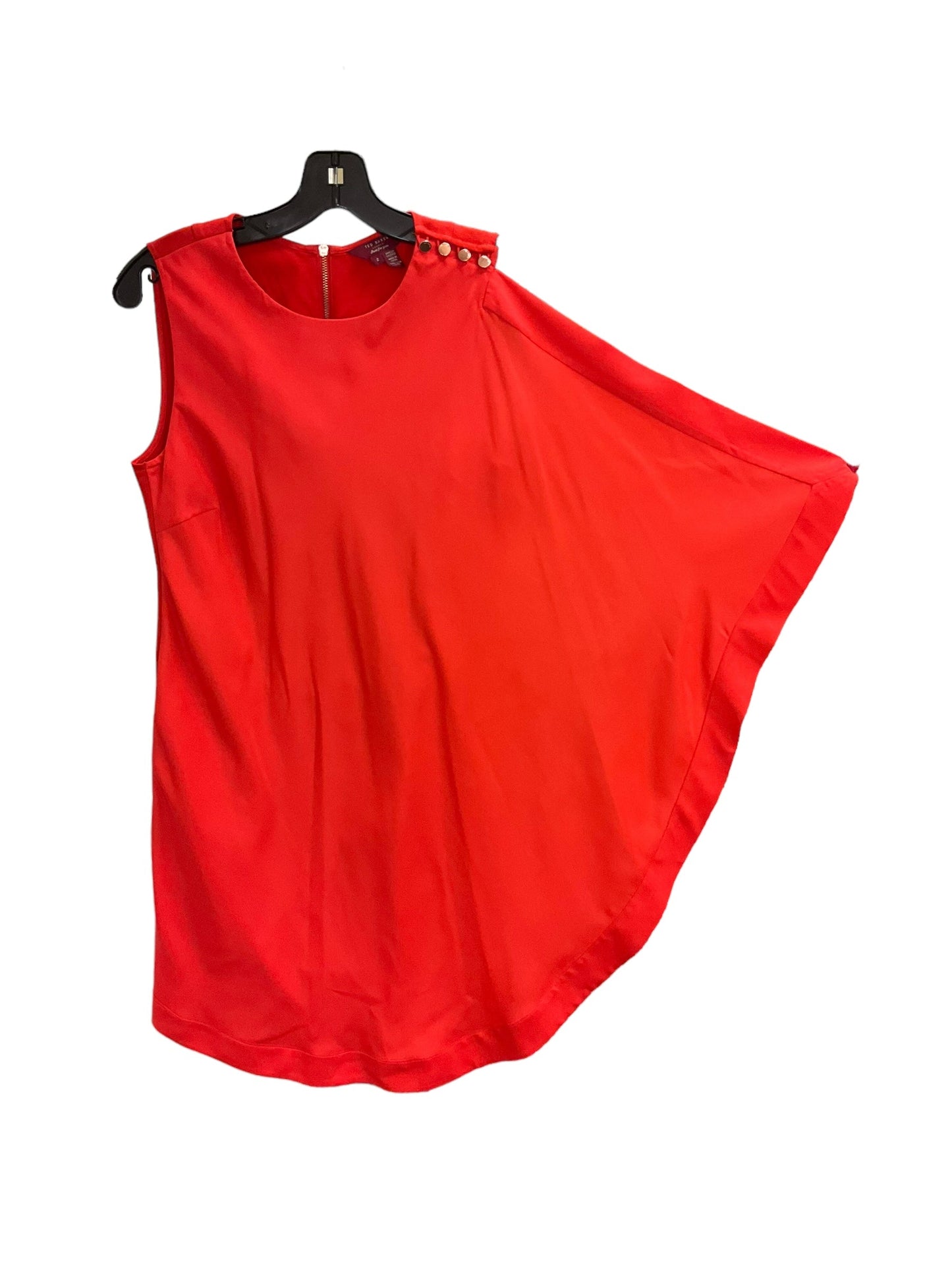 Dress Work By Ted Baker In Red, Size: Xs