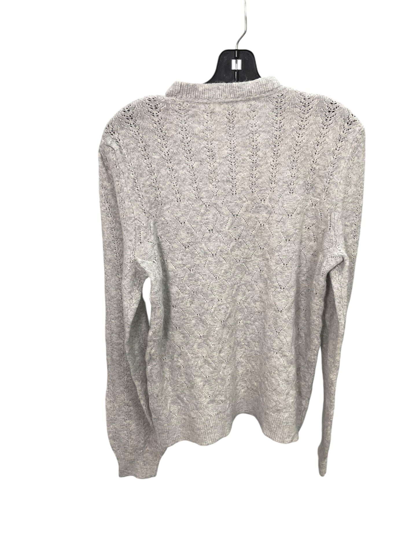 Sweater By Loft In Grey, Size: M