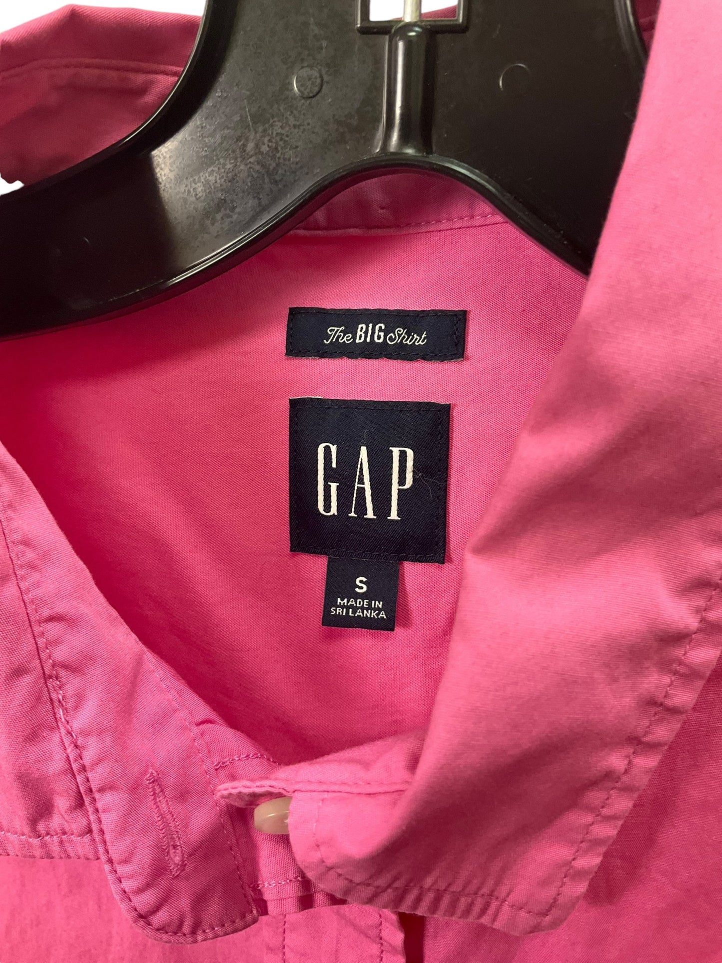 Top Long Sleeve By Gap In Pink, Size: S