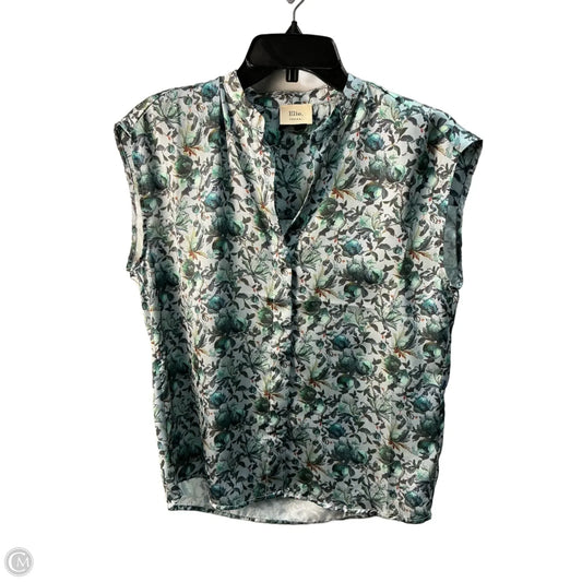 Top Sleeveless By Elie Tahari In Green, Size: Xs