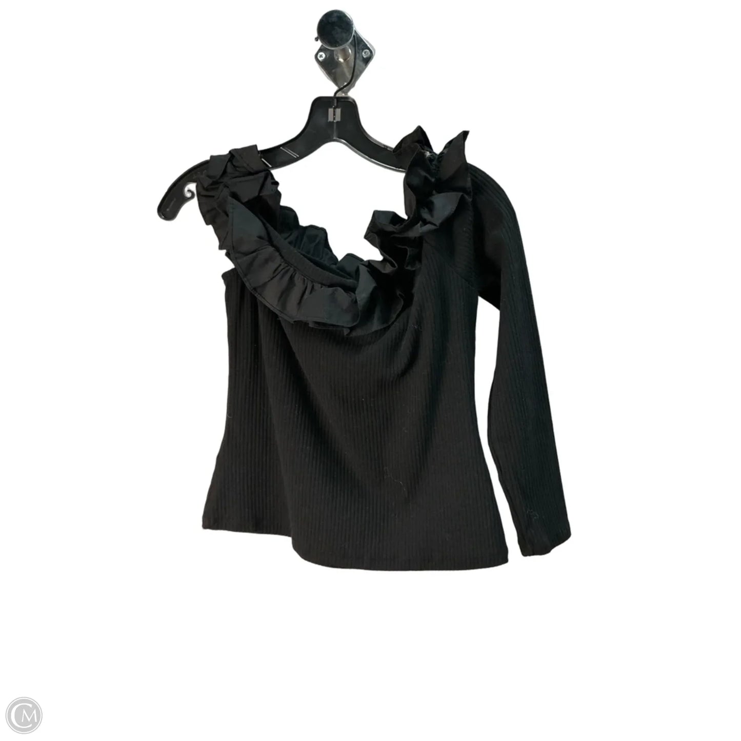 Top Long Sleeve By Lea & Viola In Black, Size: M