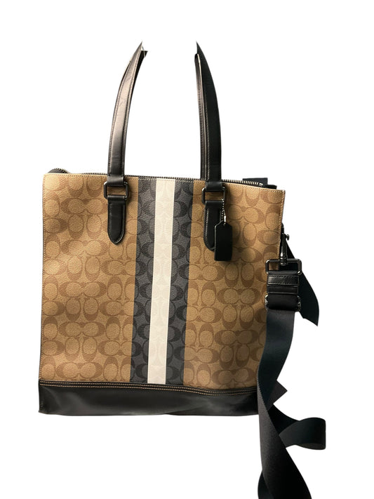 Tote Designer By Coach, Size: Large