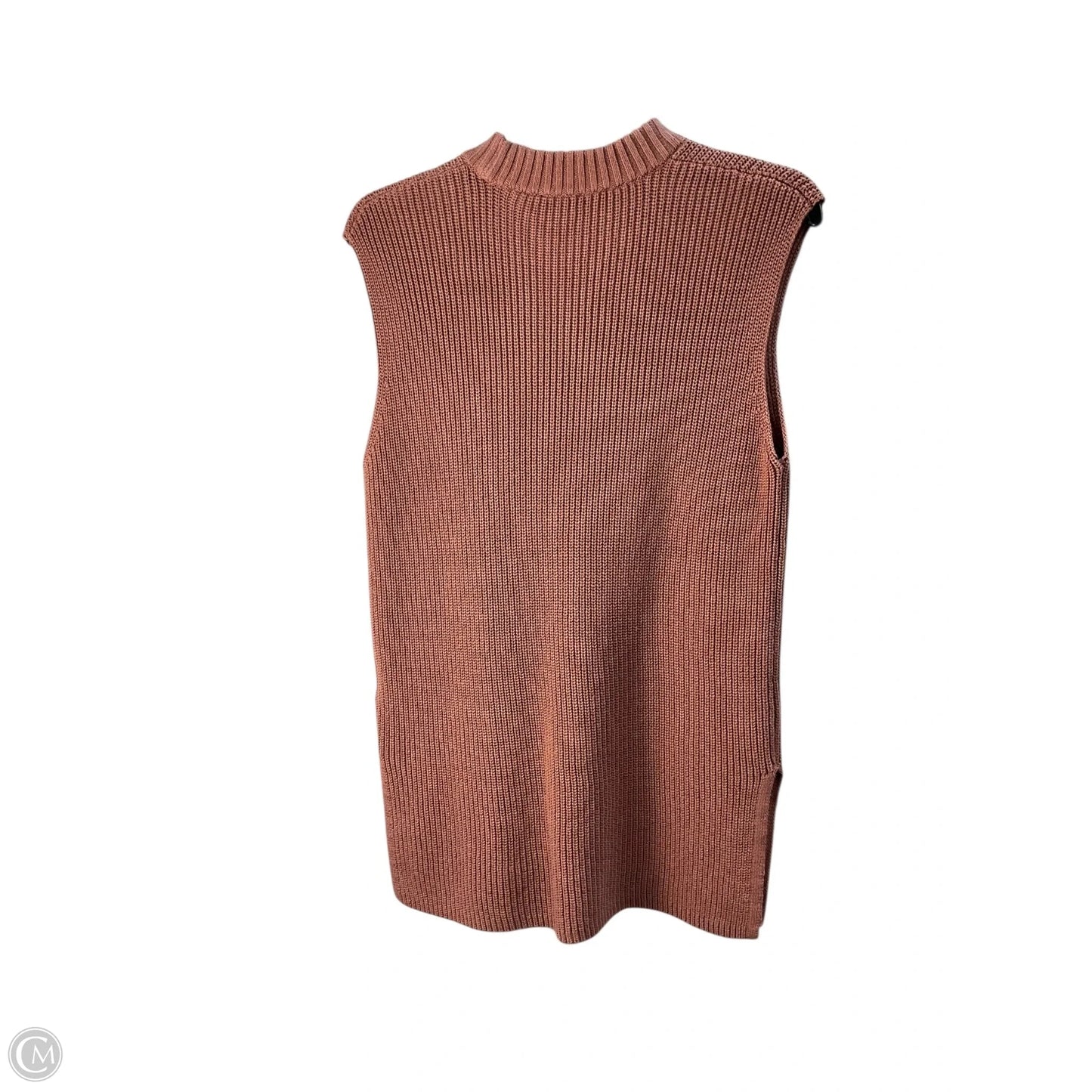Sweater Short Sleeve By Express In Brown, Size: S