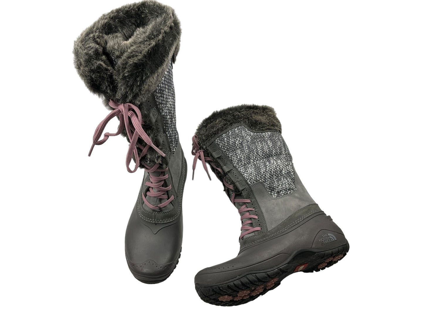 Boots Snow By North Face In Brown, Size: 7