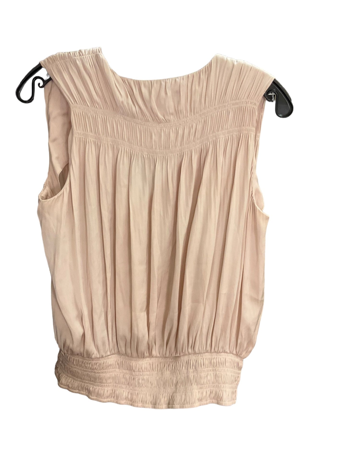 Top Sleeveless By Frame In Beige, Size: S