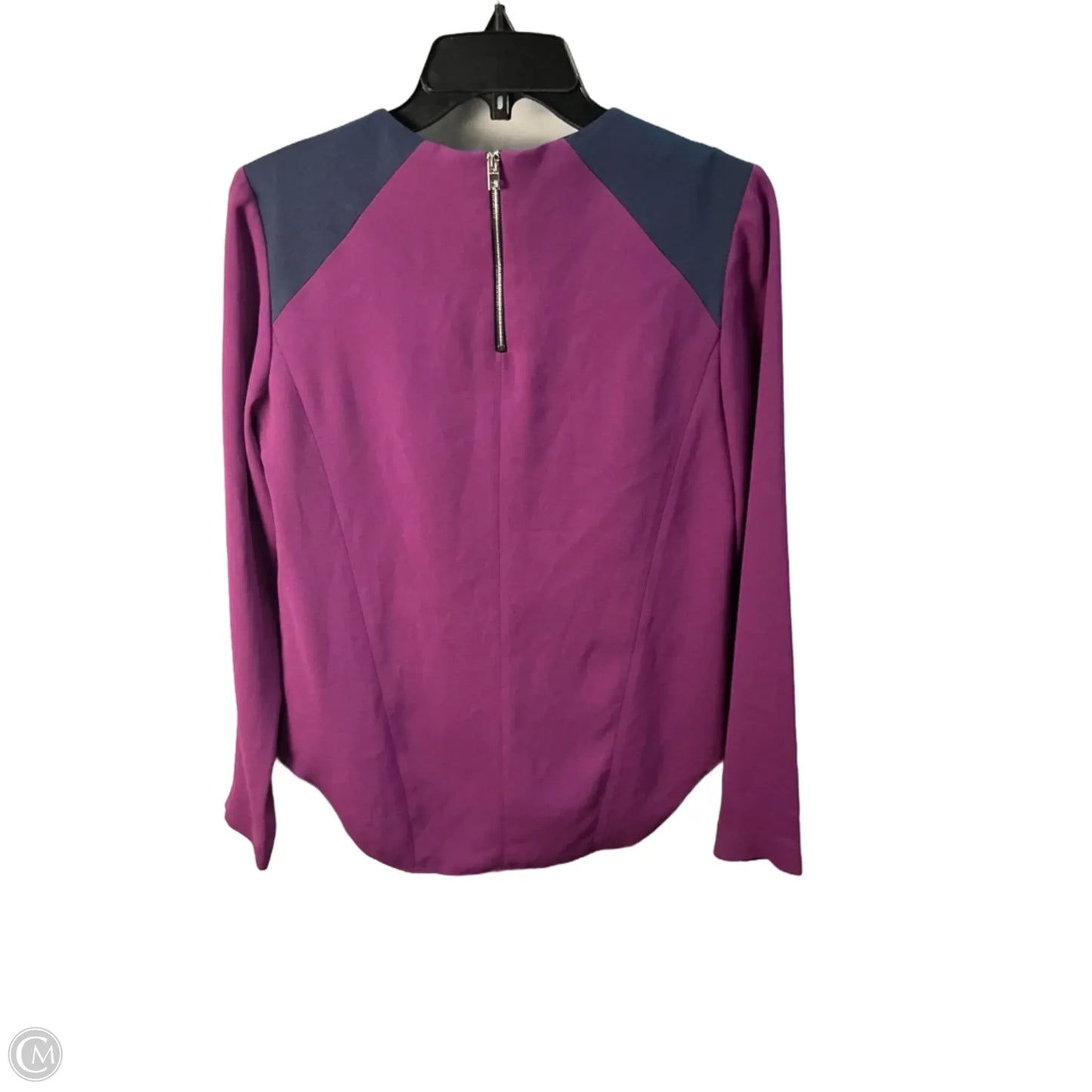 Top Long Sleeve By Rag And Bone In Maroon, Size: S