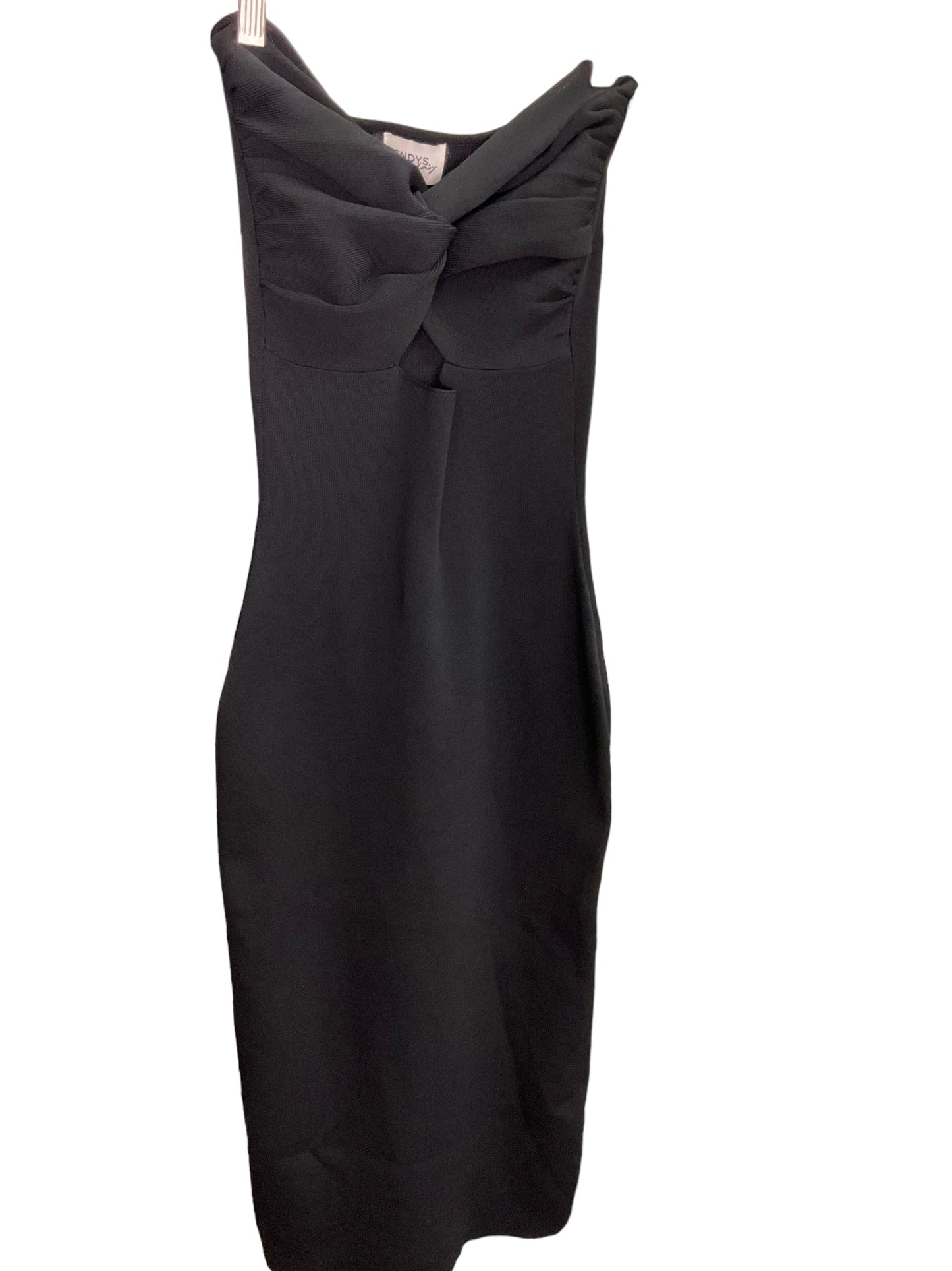 Dress Casual Midi By Nordstrom In Black, Size: S