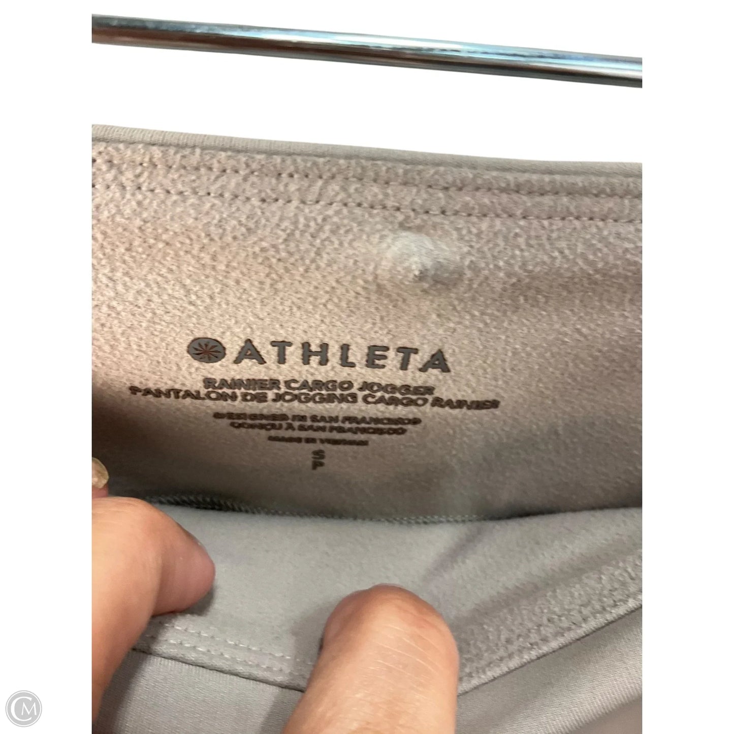 Athletic Pants By Athleta In Tan, Size: S