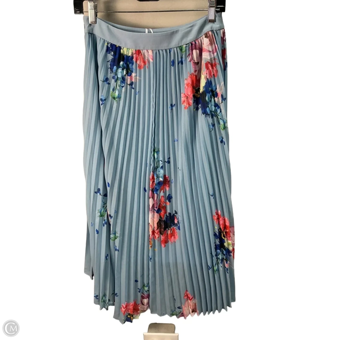 Skirt Midi By Ted Baker In Blue, Size: 4