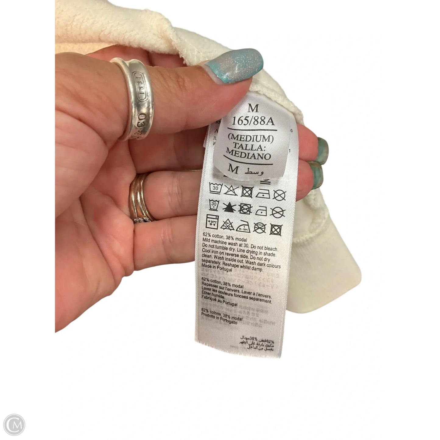 Jacket Designer By All Saints In Ivory, Size: M