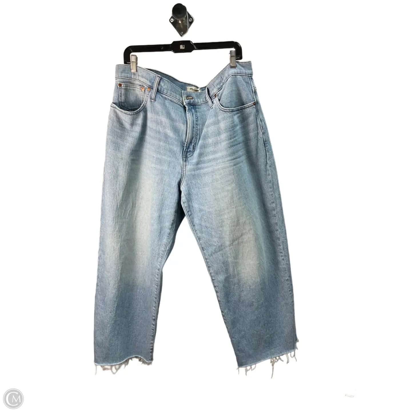 Jeans Boyfriend By Madewell In Blue Denim, Size: 12