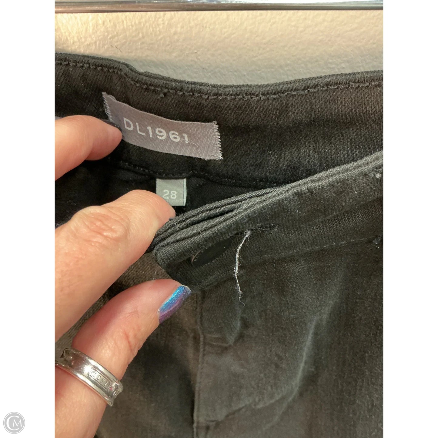 Jeans Flared By Dl1961 In Black, Size: 6