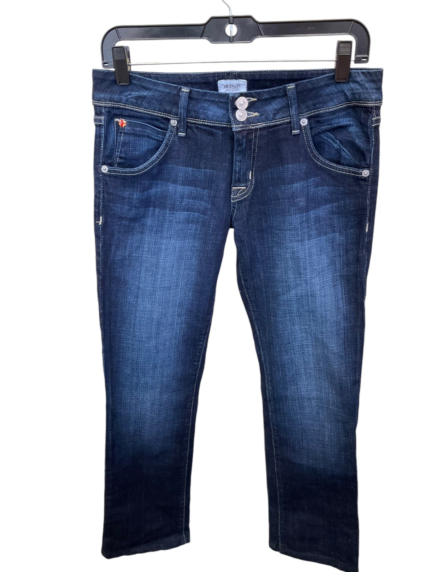 Jeans Designer By Hudson In Denim Blue, Size: 6