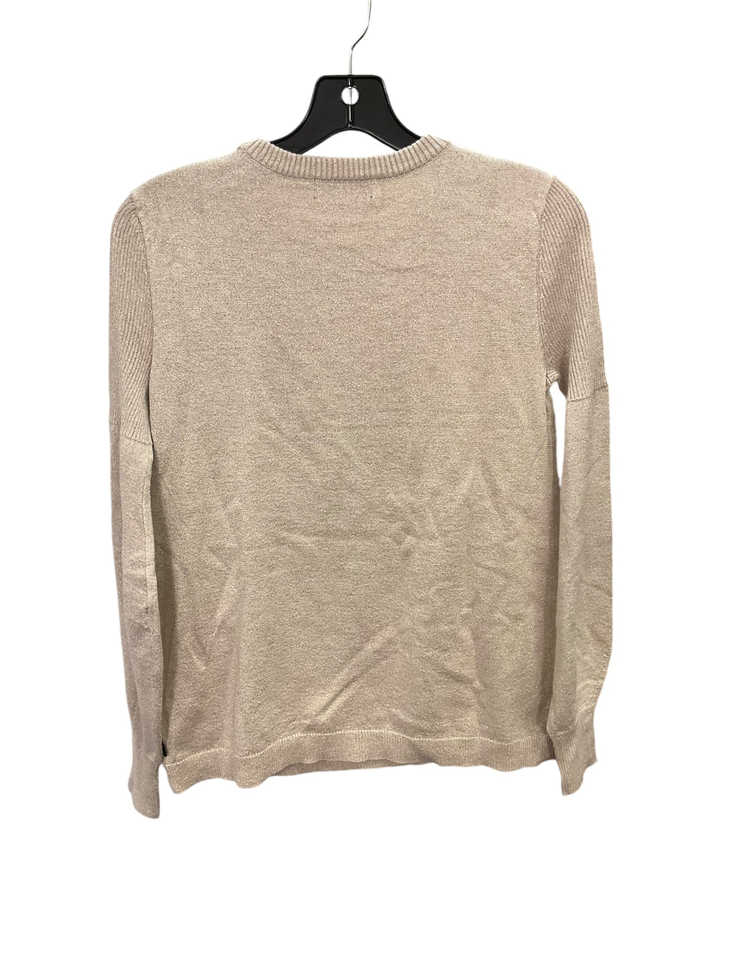 Sweater Designer By Karl Lagerfeld In Gold, Size: Xs