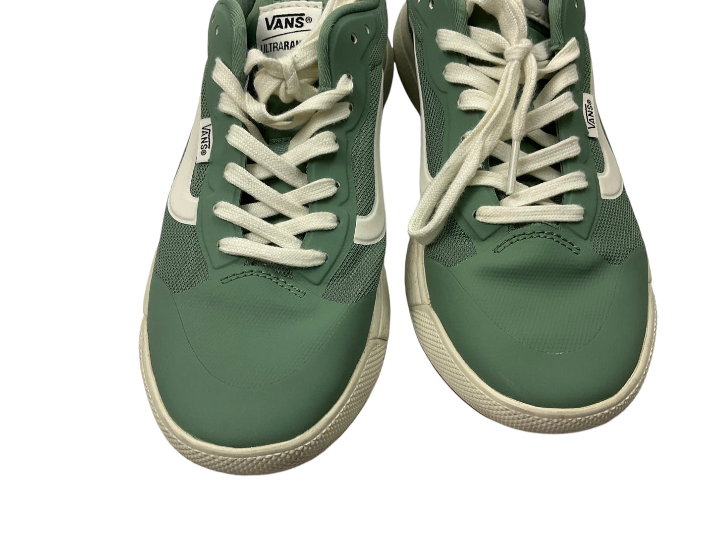 Shoes Athletic By Vans In Green, Size: 8