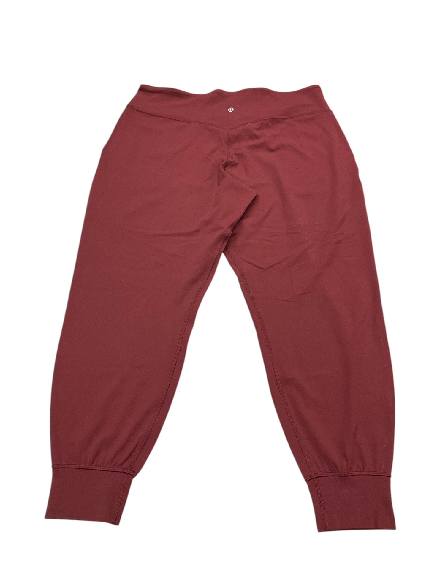 Athletic Pants By Lululemon In Maroon, Size: 18