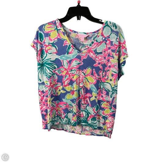 Top Sleeveless Designer By Lilly Pulitzer In Multi-colored, Size: M