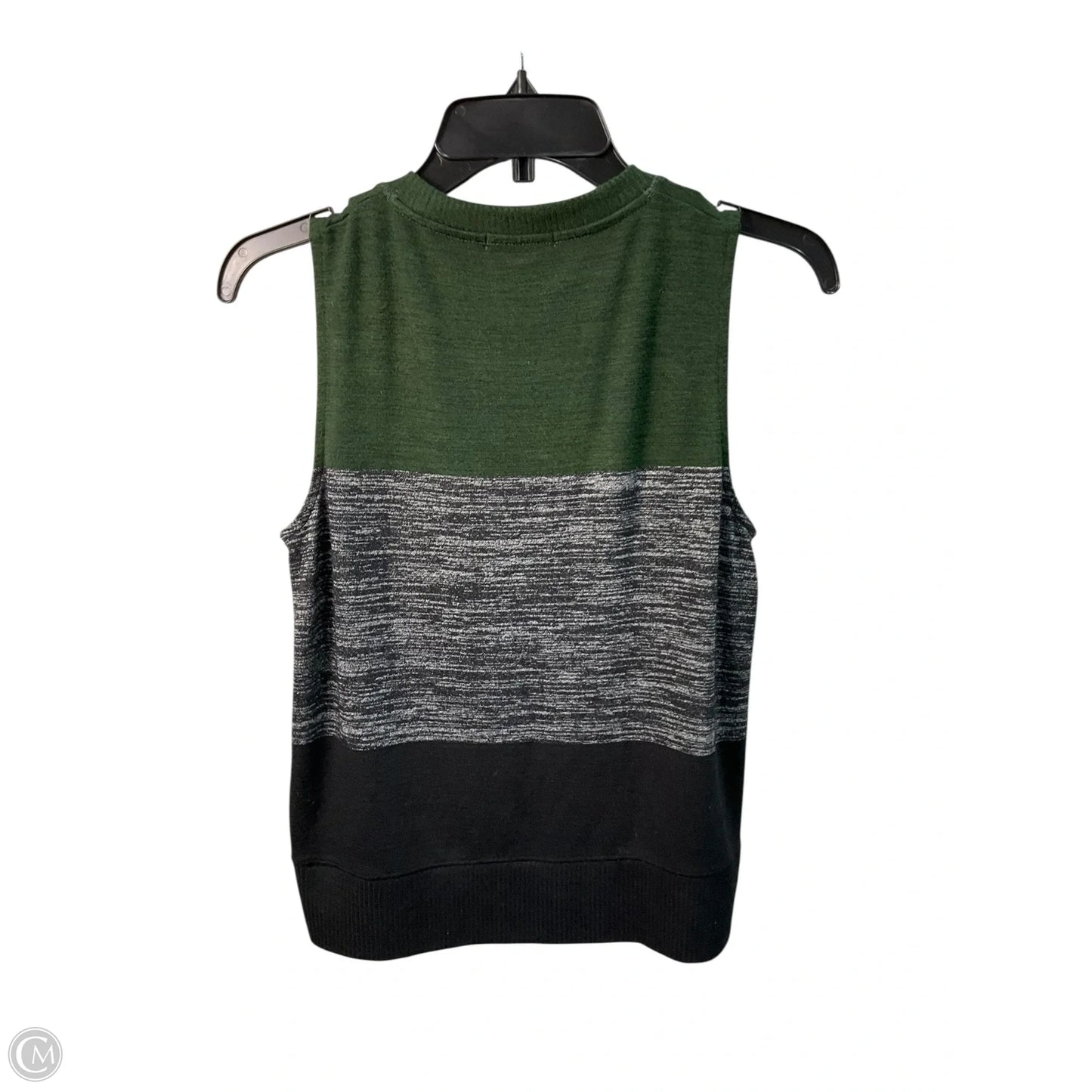 Top Sleeveless By Rag And Bone In Green & Grey, Size: S
