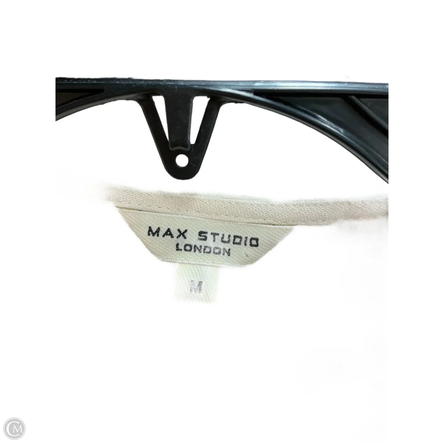 Top Short Sleeve By Max Studio In Floral Print, Size: M