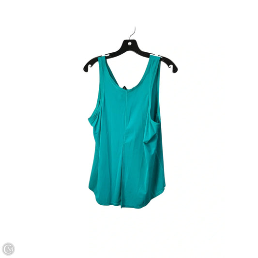 Athletic Tank Top By Lululemon In Green, Size: M