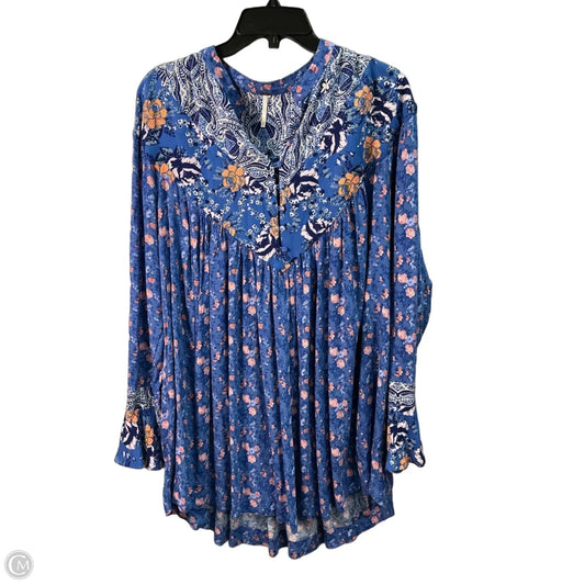 Dress Casual Short By Free People In Blue, Size: Xs