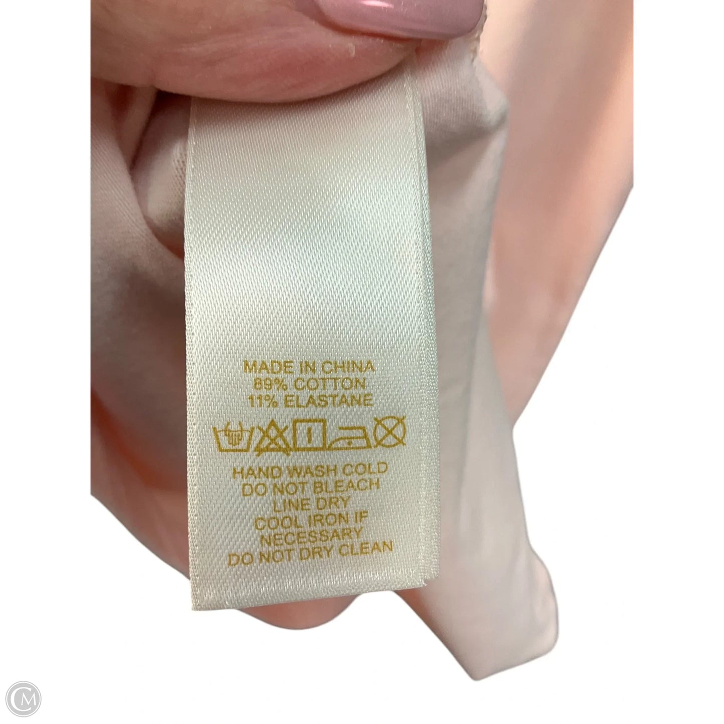 Top Long Sleeve Designer By Kate Spade In Pink, Size: S