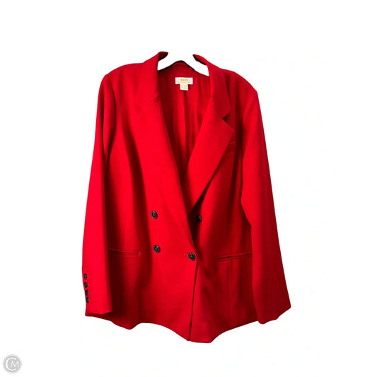 Blazer By Maeve In Red, Size: 16