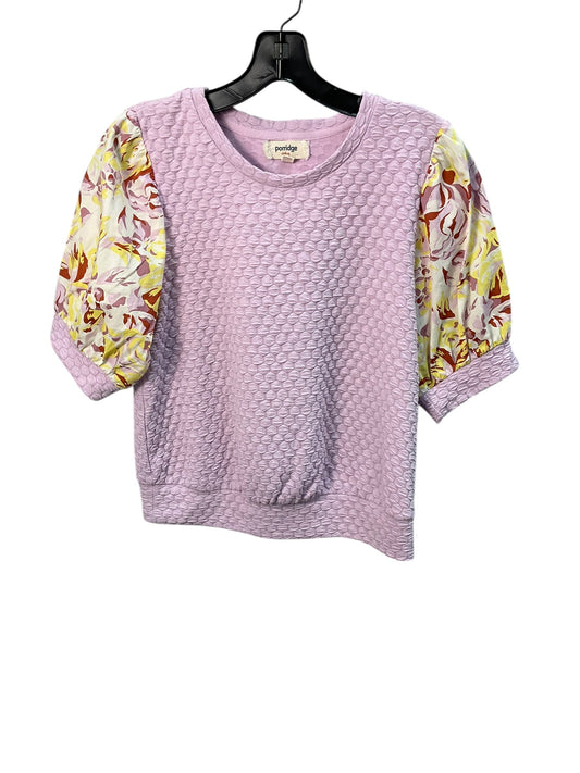 Top 3/4 Sleeve By Porridge In Pink, Size: S