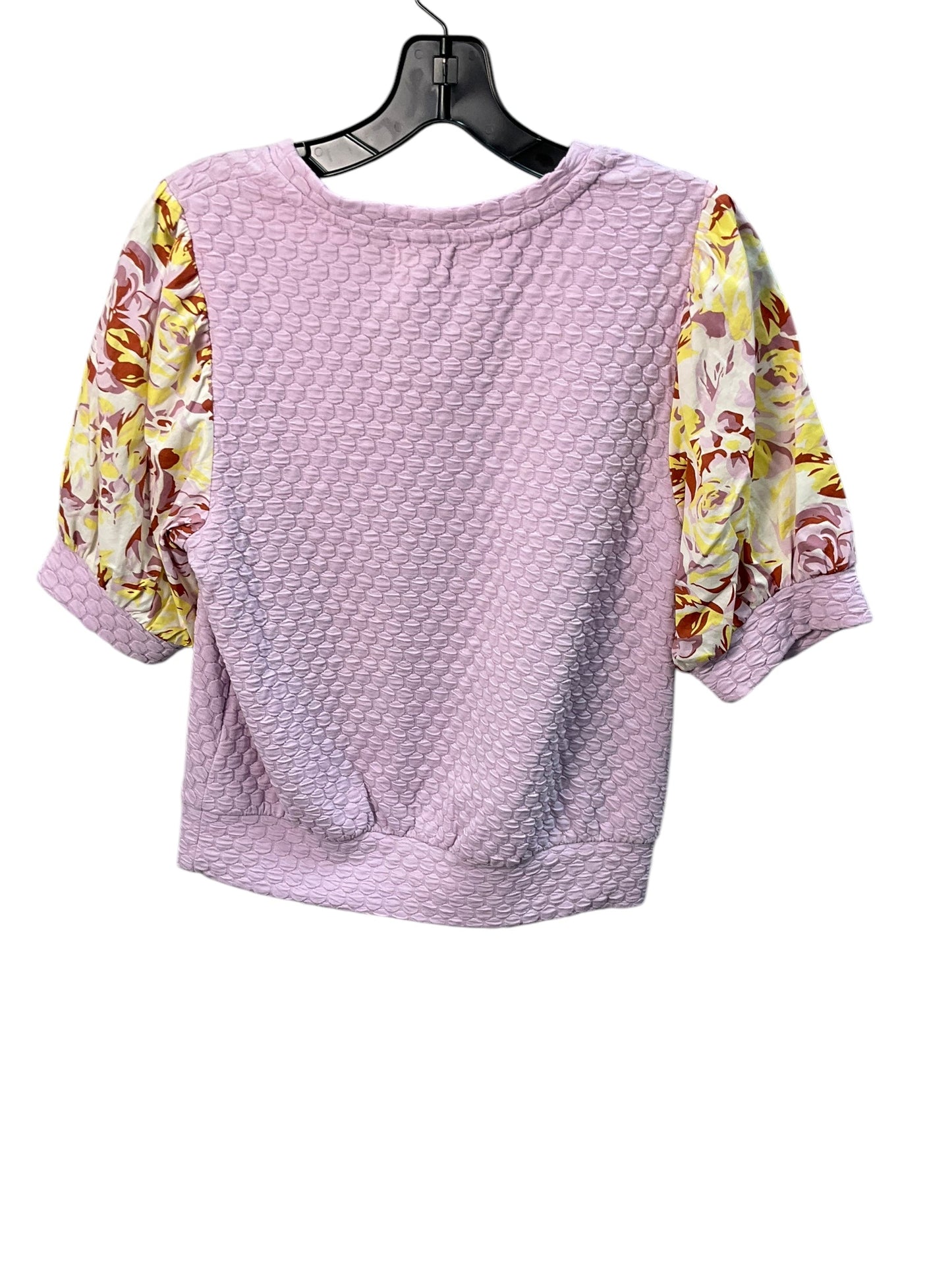 Top 3/4 Sleeve By Porridge In Pink, Size: S