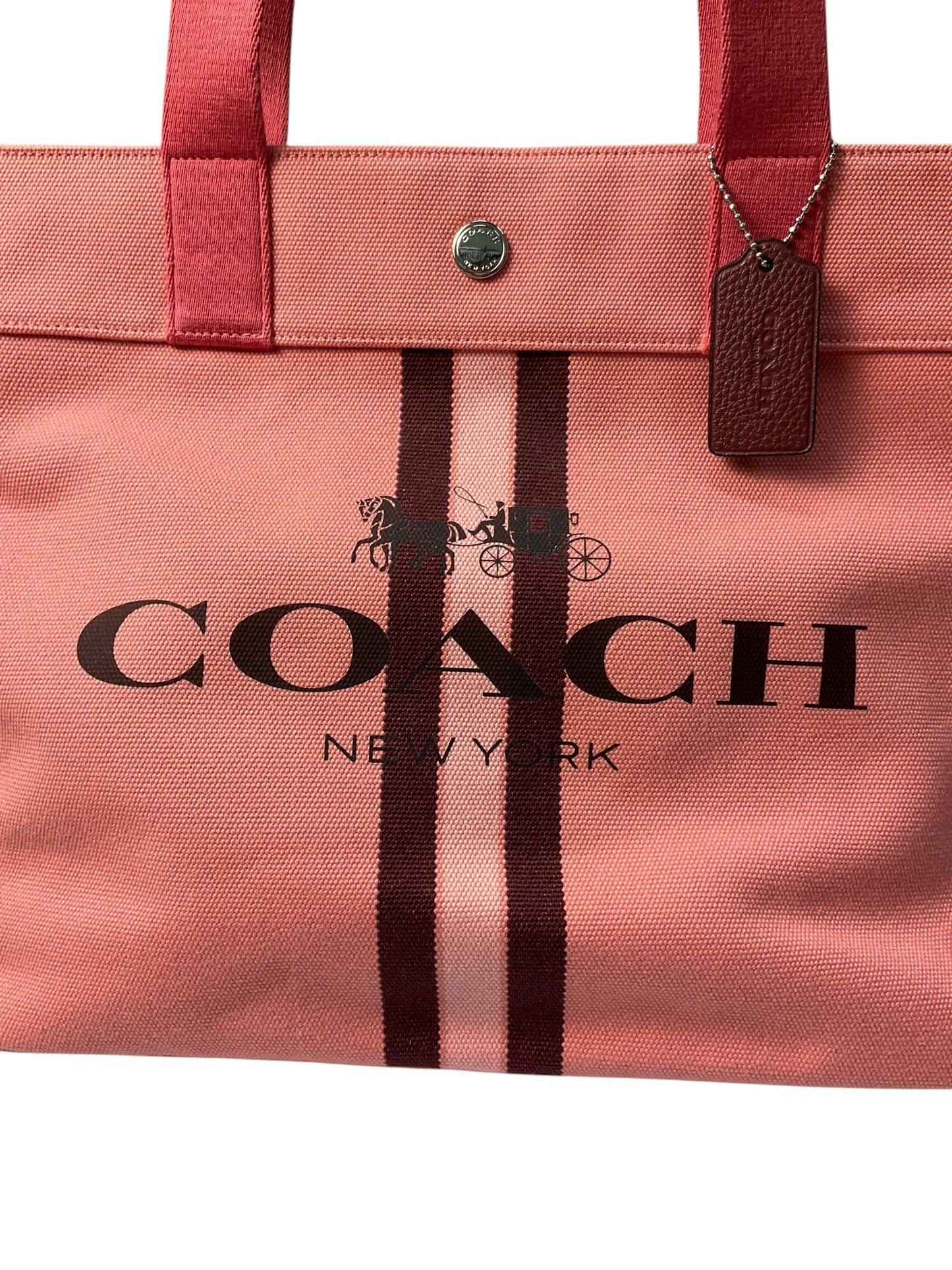 Tote Designer By Coach, Size: Large