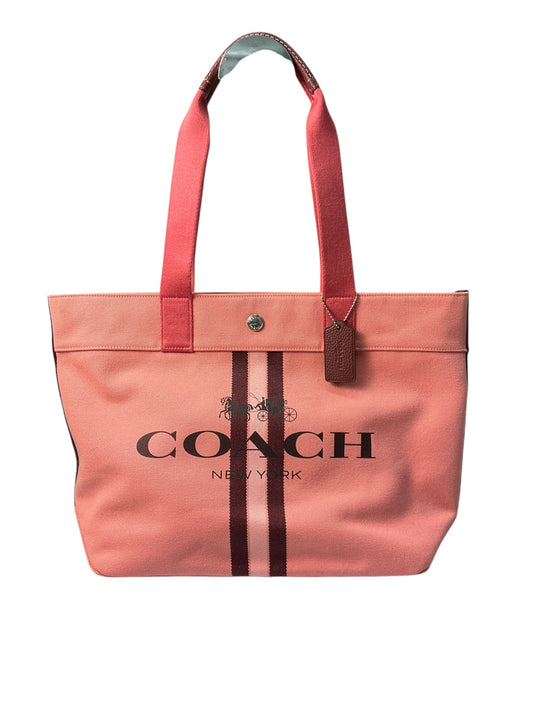 Tote Designer By Coach, Size: Large