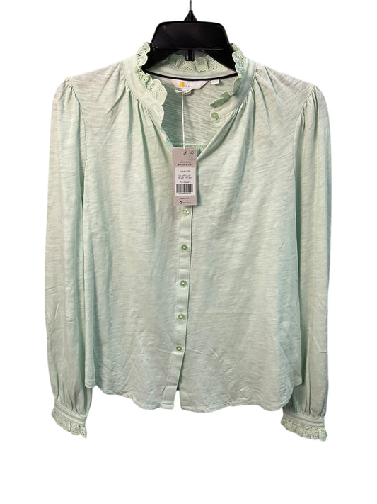 Top Long Sleeve By Boden In Green, Size: 6p