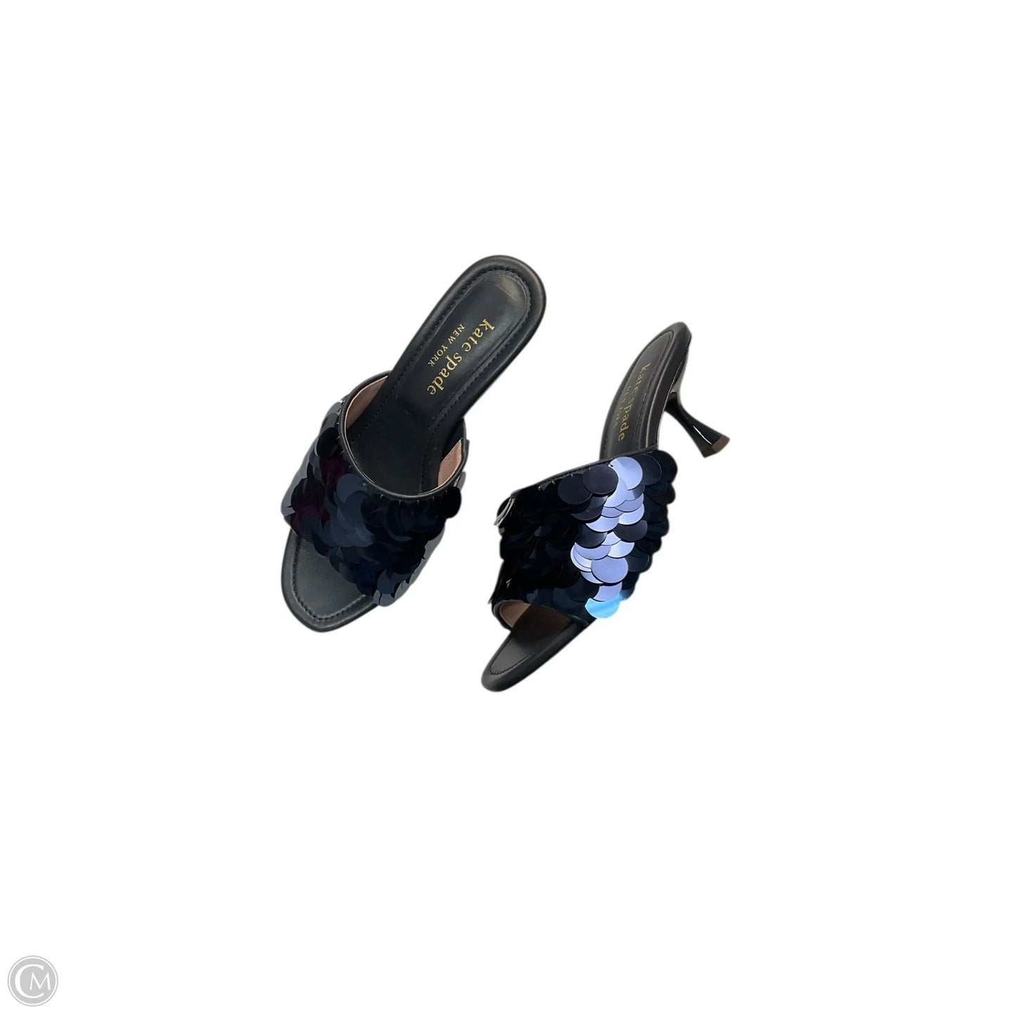 Sandals Designer By Kate Spade In Gold, Size: 6.5