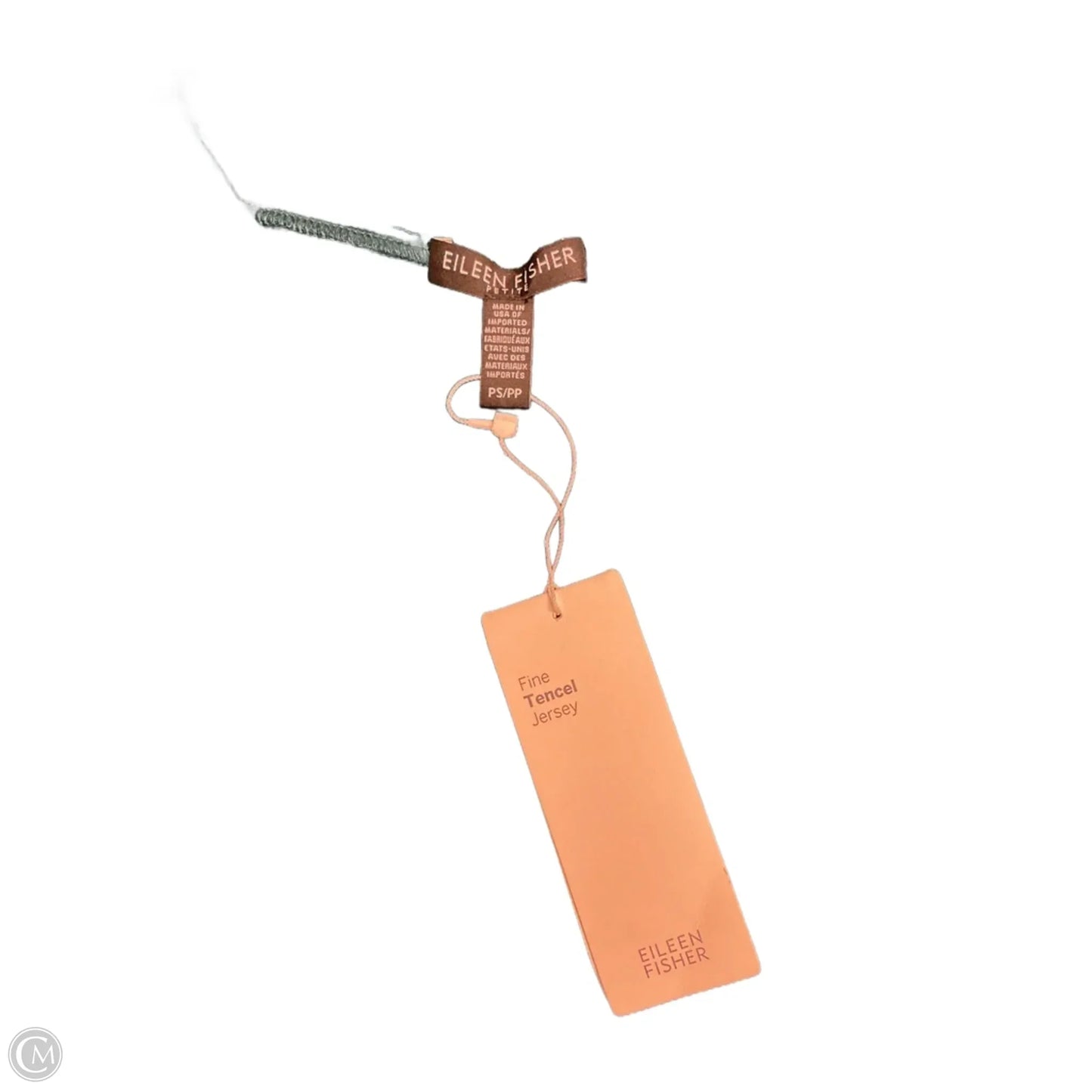 Top Short Sleeve By Eileen Fisher In Teal, Size: Sp