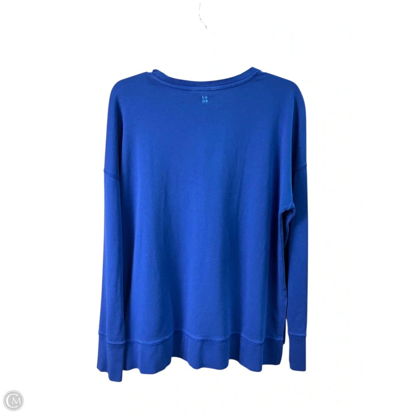 Sweatshirt Crewneck By Sweaty Betty In Blue, Size: L