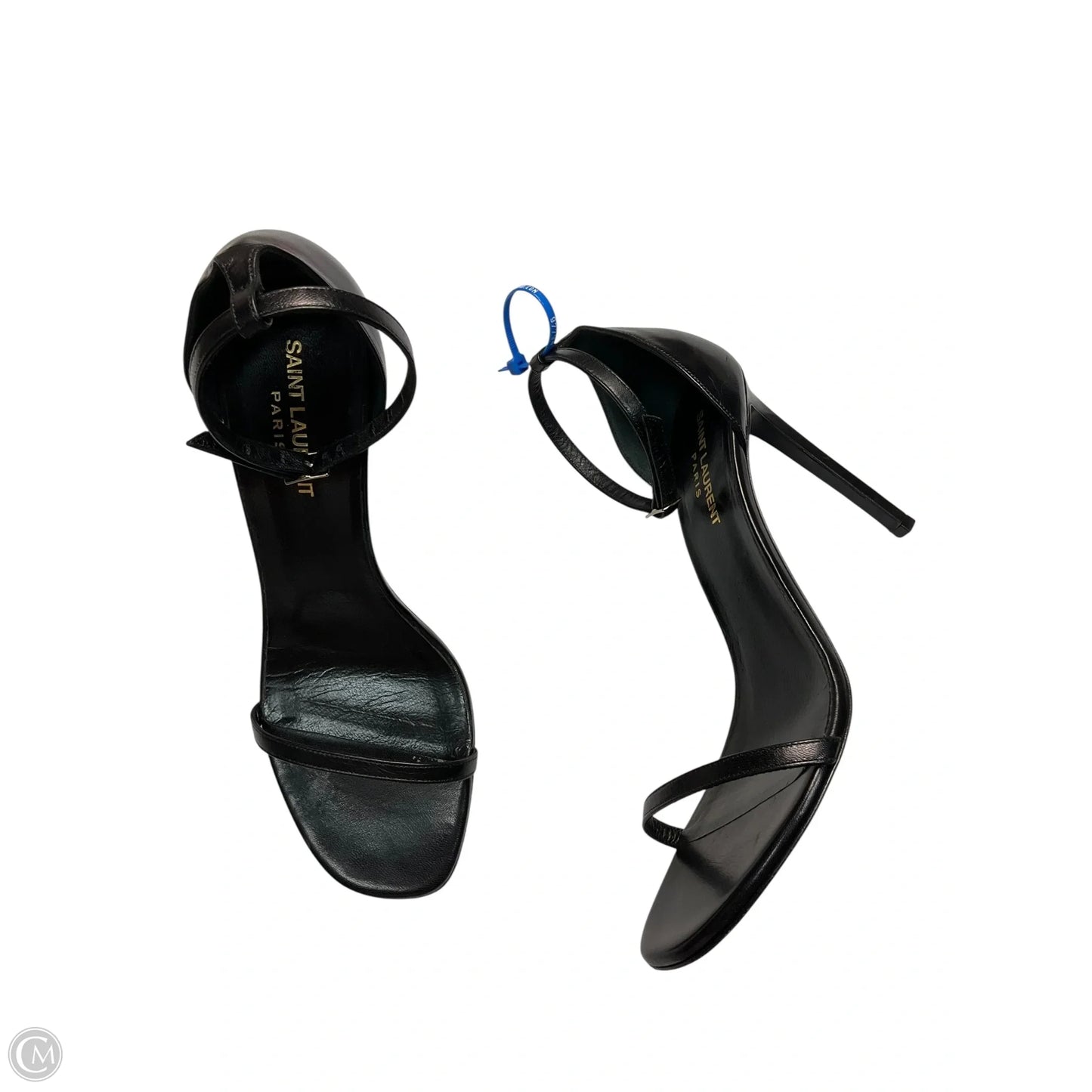 Shoes Luxury Designer By Yves Saint Laurent In Black, Size: 9