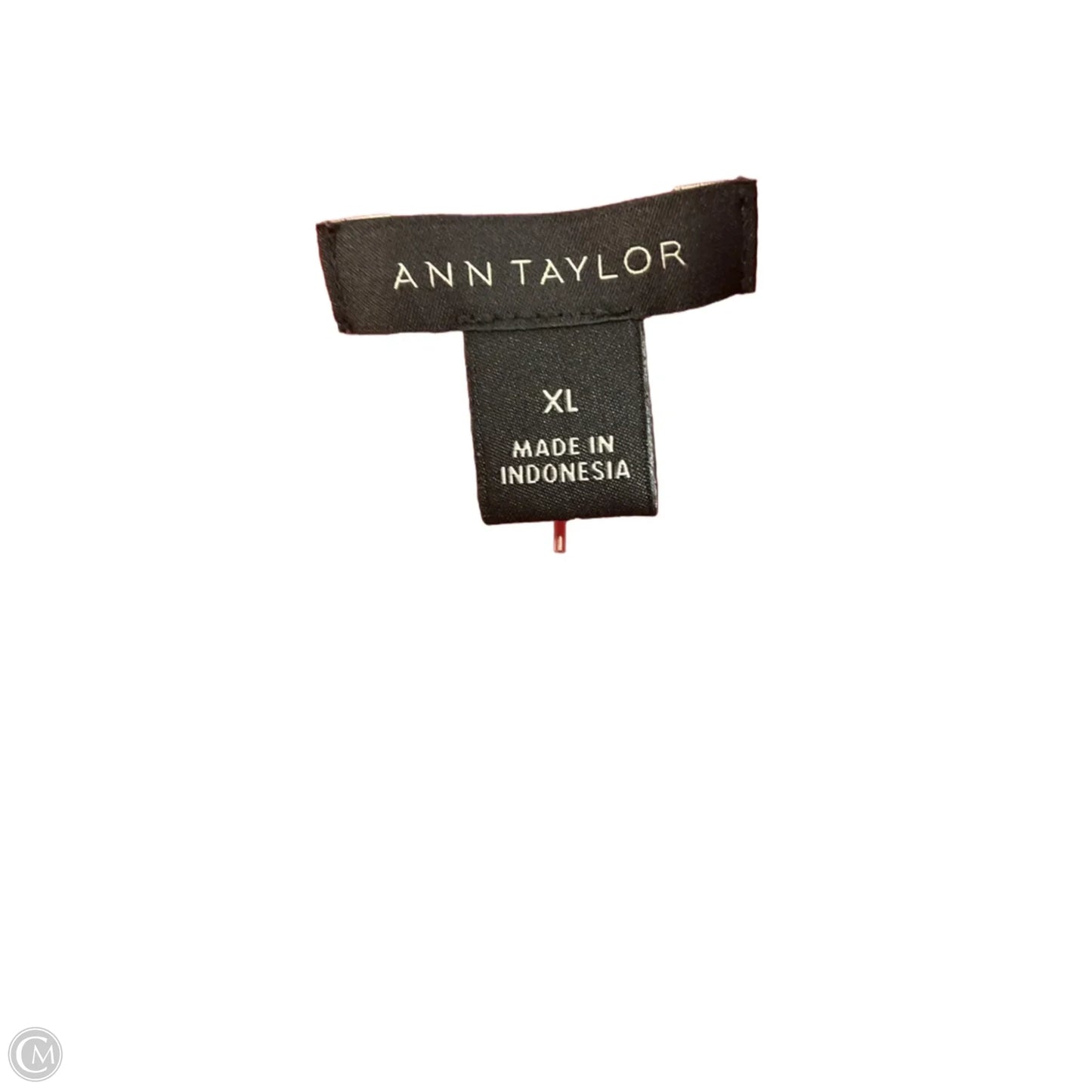 Top Short Sleeve By Ann Taylor In Red, Size: Xl