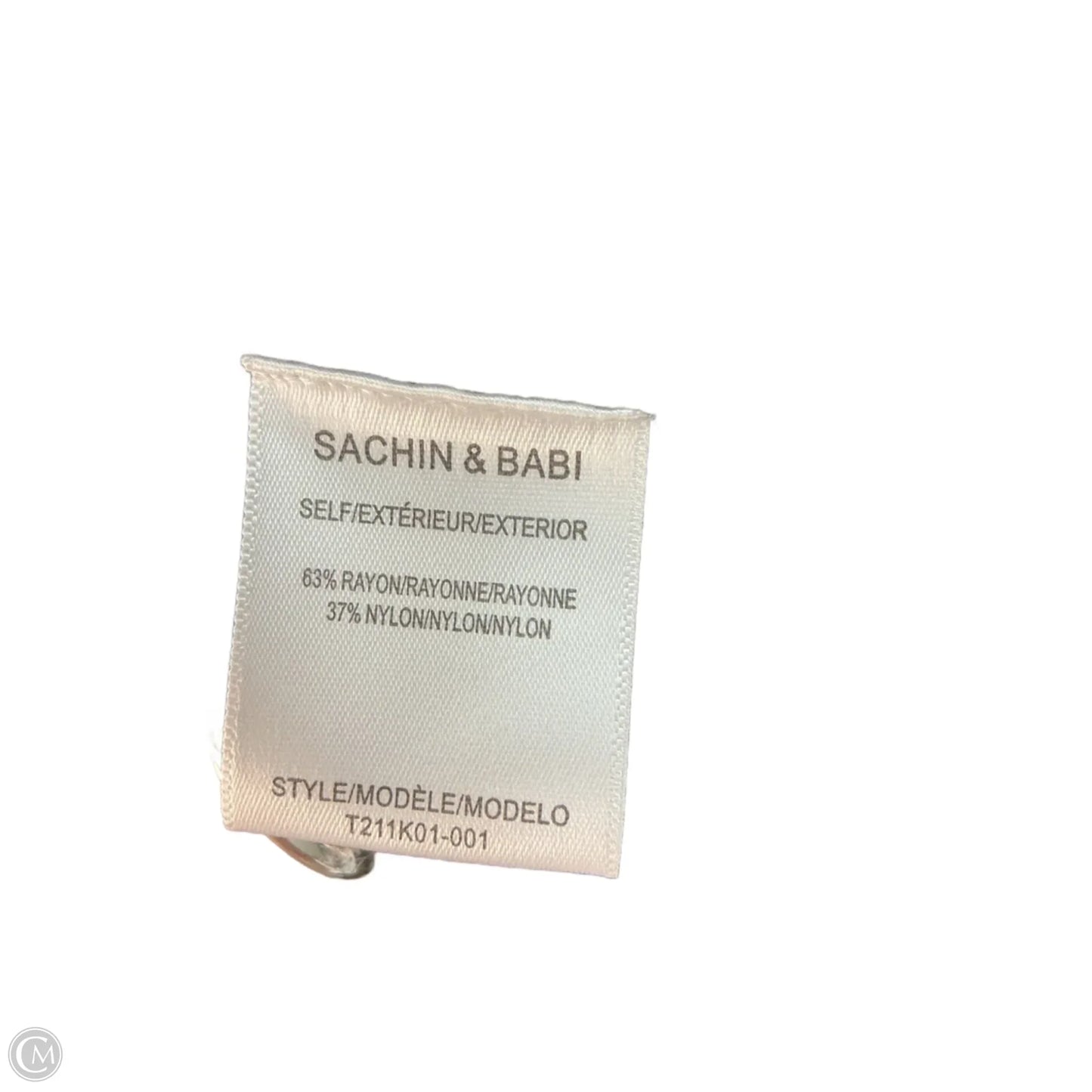 Top Sleeveless By Sachin & Babi In Black, Size: M