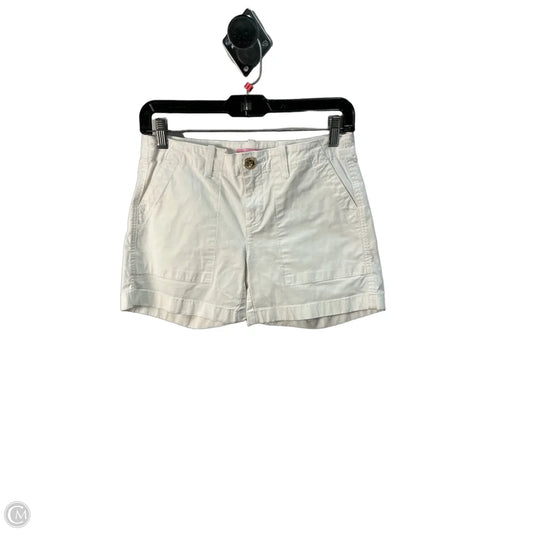 Shorts Designer By Lilly Pulitzer In White, Size: 0